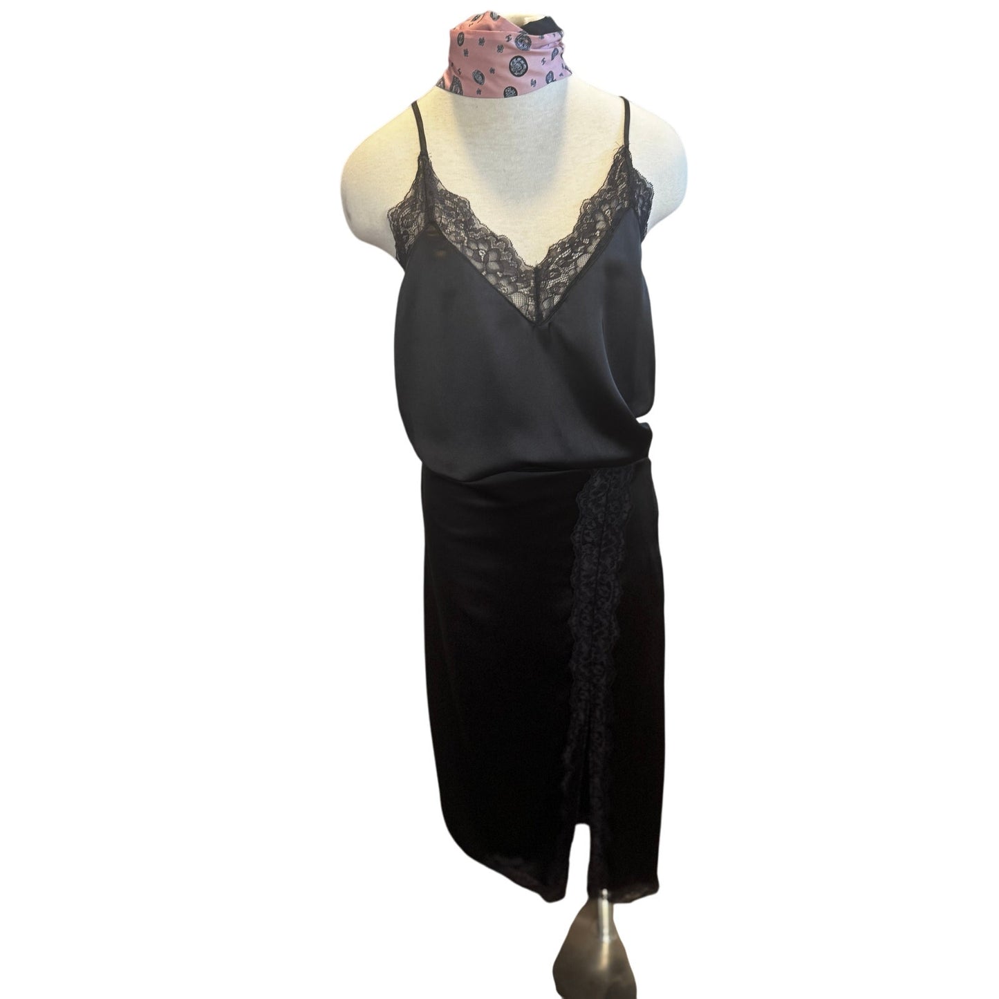 House of Harlow Satin and Lace set